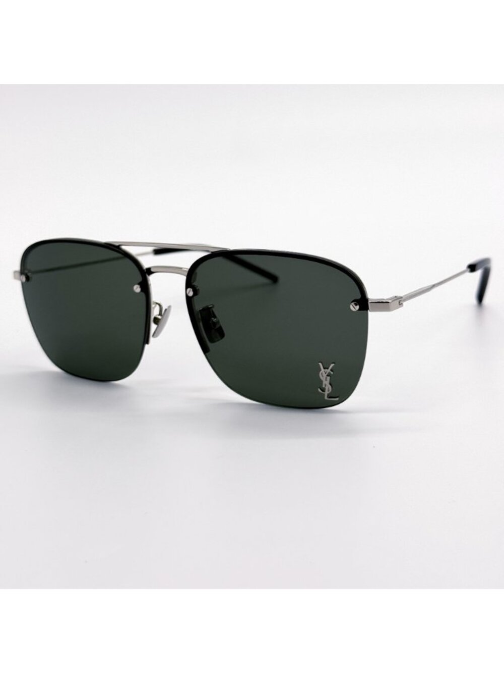 New Saint Laurent Sunglasses SL309M 006 Unisex Aviator Eyewear - Picture 3 of 10